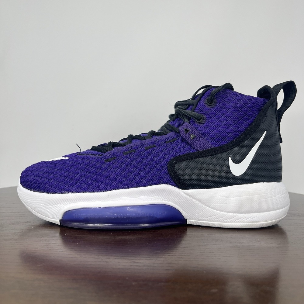Nike Zoom Rize Tb Court Shoes Men's 7.5 Purple Athletic‎ Sneaker BQ5468-500